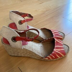 Lucky Brand fabric espadrilles